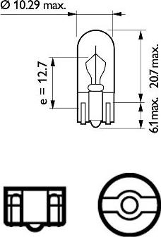 PHILIPS 12256CP - Lampadina, Indicatore direzione www.autoricambit.com