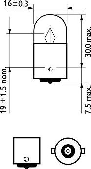 PHILIPS 12821HWCP - Lampadina, Indicatore direzione www.autoricambit.com