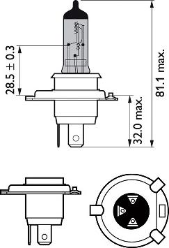 PHILIPS 12342WVUSM - Lampadina, Faro di profondità www.autoricambit.com