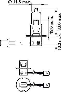 PHILIPS 12336PRB1 - Lampadina, Faro di profondità www.autoricambit.com