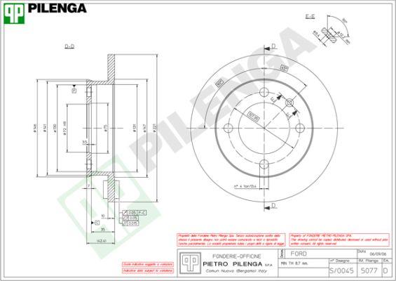 Pilenga 5077 - Discofreno www.autoricambit.com