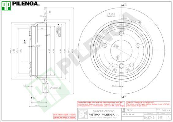 Pilenga 5111 - Discofreno www.autoricambit.com