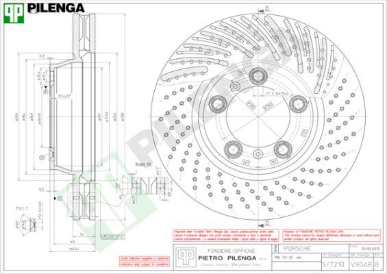 Pilenga V904R - Discofreno www.autoricambit.com