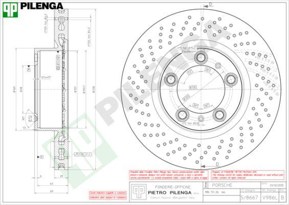 BENDIX 521815 - Discofreno www.autoricambit.com