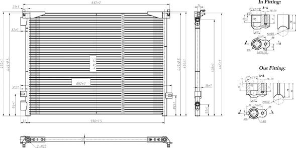 PowerMax 7110475 - Condensatore, Climatizzatore www.autoricambit.com