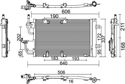 PowerMax 7110302 - Condensatore, Climatizzatore www.autoricambit.com