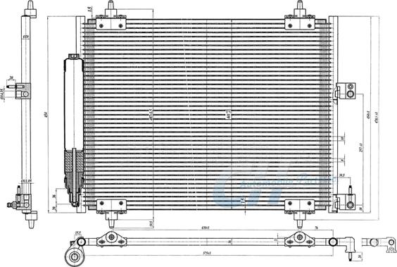 PowerMax 7110379 - Condensatore, Climatizzatore www.autoricambit.com