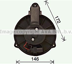 Prasco AI8426 - Elettromotore, Ventilatore abitacolo www.autoricambit.com