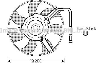 Prasco AI7504 - Ventola, Raffreddamento motore www.autoricambit.com