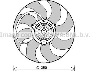 Prasco AI7513 - Ventola, Raffreddamento motore www.autoricambit.com