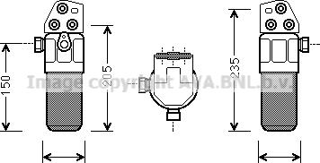 Prasco AID300 - Essiccatore, Climatizzatore www.autoricambit.com