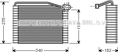 Prasco AIV149 - Evaporatore, Climatizzatore www.autoricambit.com