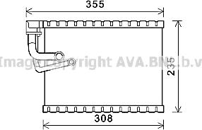 Prasco AIV327 - Evaporatore, Climatizzatore www.autoricambit.com