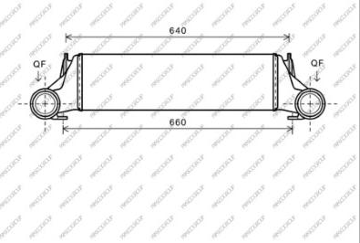 Prasco BM820N001 - Intercooler www.autoricambit.com