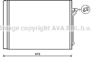 Prasco BW5409D - Condensatore, Climatizzatore www.autoricambit.com