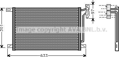 Prasco BW5215 - Condensatore, Climatizzatore www.autoricambit.com