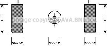 Prasco BWD063 - Essiccatore, Climatizzatore www.autoricambit.com