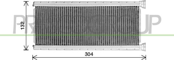 Prasco CI924H002 - Scambiatore calore, Riscaldamento abitacolo www.autoricambit.com