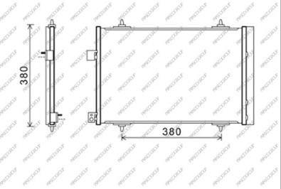 Prasco CI522C001 - Condensatore, Climatizzatore www.autoricambit.com