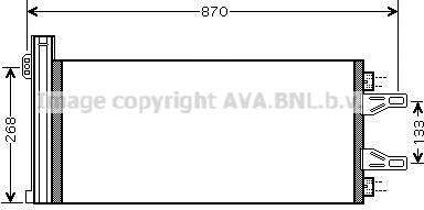 Prasco CNA5248D - Condensatore, Climatizzatore www.autoricambit.com