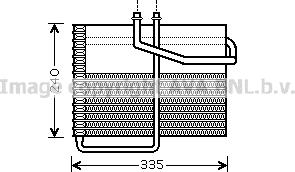 Prasco CRV090 - Evaporatore, Climatizzatore www.autoricambit.com