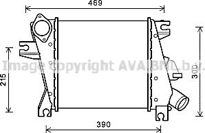 Prasco DN4411 - Intercooler www.autoricambit.com