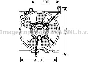 Prasco DN7506 - Ventola, Raffreddamento motore www.autoricambit.com