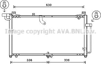 Prasco DW5127 - Condensatore, Climatizzatore www.autoricambit.com