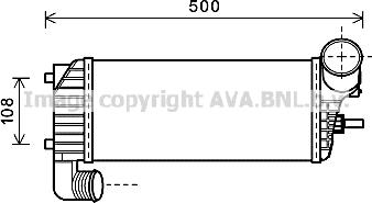 Prasco FD4574 - Intercooler www.autoricambit.com