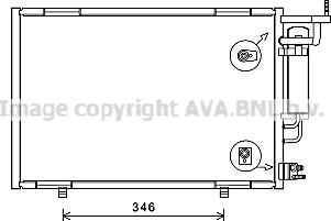 Prasco FD5615D - Condensatore, Climatizzatore www.autoricambit.com