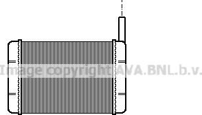 Prasco FD6129 - Scambiatore calore, Riscaldamento abitacolo www.autoricambit.com