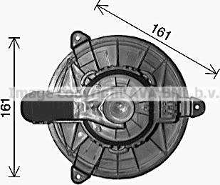 Prasco FD8668 - Elettromotore, Ventilatore abitacolo www.autoricambit.com