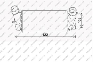 Prasco FD346N001 - Intercooler www.autoricambit.com