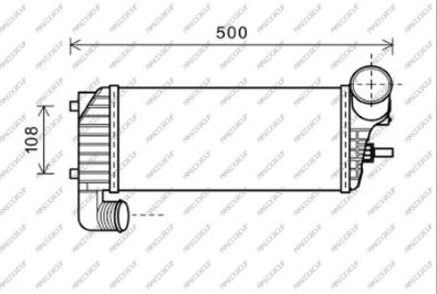 Prasco FD719N004 - Intercooler www.autoricambit.com