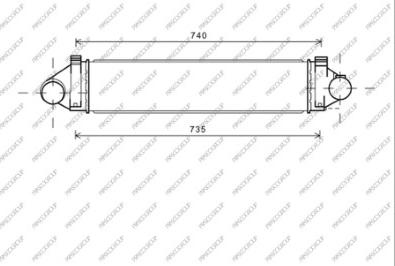 Prasco FD730N004 - Intercooler www.autoricambit.com