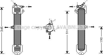 Prasco FDD295 - Essiccatore, Climatizzatore www.autoricambit.com