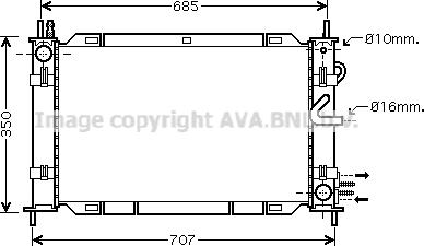 Prasco FDM388 - Gruppo raffreddamento www.autoricambit.com