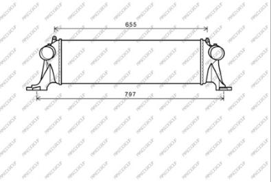 Prasco FT929N002 - Intercooler www.autoricambit.com