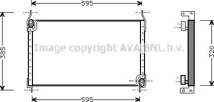 Prasco FT5173 - Condensatore, Climatizzatore www.autoricambit.com