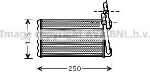 Prasco HD6203 - Scambiatore calore, Riscaldamento abitacolo www.autoricambit.com