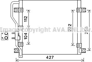 Prasco HY5376 - Condensatore, Climatizzatore www.autoricambit.com