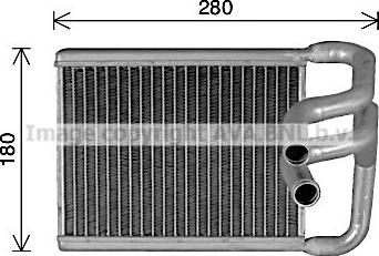 Prasco HY6482 - Scambiatore calore, Riscaldamento abitacolo www.autoricambit.com