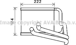 Prasco HY6236 - Scambiatore calore, Riscaldamento abitacolo www.autoricambit.com