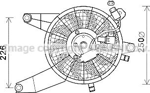 Prasco HY7569 - Ventola, Raffreddamento motore www.autoricambit.com