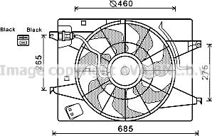 Prasco HY7533 - Ventola, Raffreddamento motore www.autoricambit.com