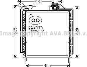 Prasco JD5040 - Condensatore, Climatizzatore www.autoricambit.com