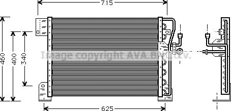 Prasco JE5005 - Condensatore, Climatizzatore www.autoricambit.com