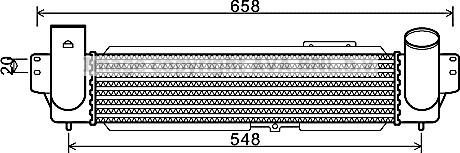 Prasco KA4141 - Intercooler www.autoricambit.com