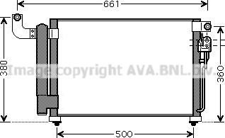 Prasco KA5082D - Condensatore, Climatizzatore www.autoricambit.com