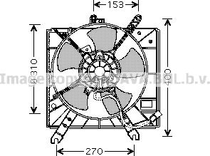 Prasco KA7505 - Ventola, Raffreddamento motore www.autoricambit.com